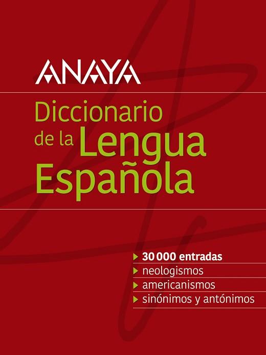 DICCIONARIO ANAYA DE LA LENGUA | 9788499743073 | VOX EDITORIAL | Llibres Parcir | Llibreria Parcir | Llibreria online de Manresa | Comprar llibres en català i castellà online