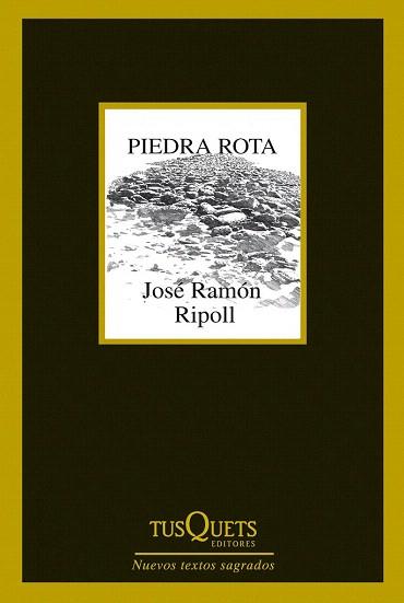 PIEDRA ROTA | 9788483834787 | JOSÉ RAMÓN RIPOLL | Llibres Parcir | Llibreria Parcir | Llibreria online de Manresa | Comprar llibres en català i castellà online