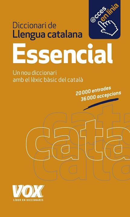 DICCIONARI ESSENCIAL DE LLENGUA CATALANA | 9788499741994 | LAROUSSE EDITORIAL | Llibres Parcir | Llibreria Parcir | Llibreria online de Manresa | Comprar llibres en català i castellà online