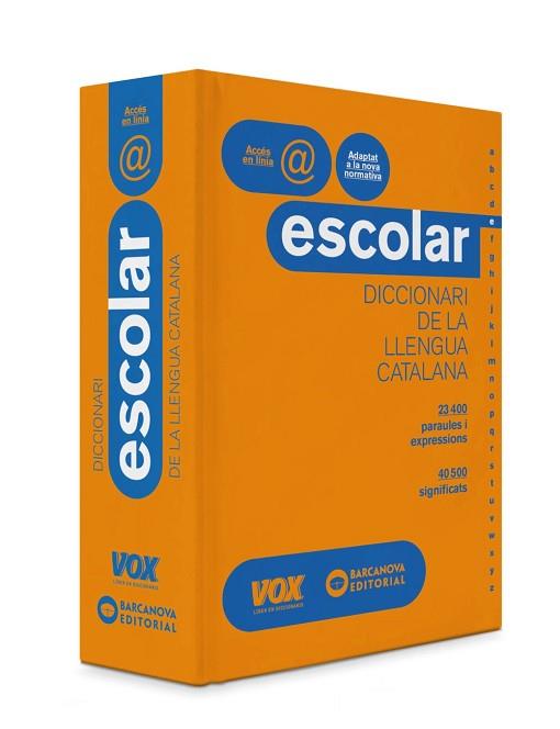 DICCIONARI ESCOLAR DE LA LLENGUA CATALANA VOX-BARCANOVA | 9788499742830 | VOX EDITORIAL | Llibres Parcir | Llibreria Parcir | Llibreria online de Manresa | Comprar llibres en català i castellà online