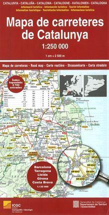 MAPA DE CARRETERES DE CATALUNYA 1:250.000 -ICGC | 9788439393160 | ICGC | Llibres Parcir | Llibreria Parcir | Llibreria online de Manresa | Comprar llibres en català i castellà online