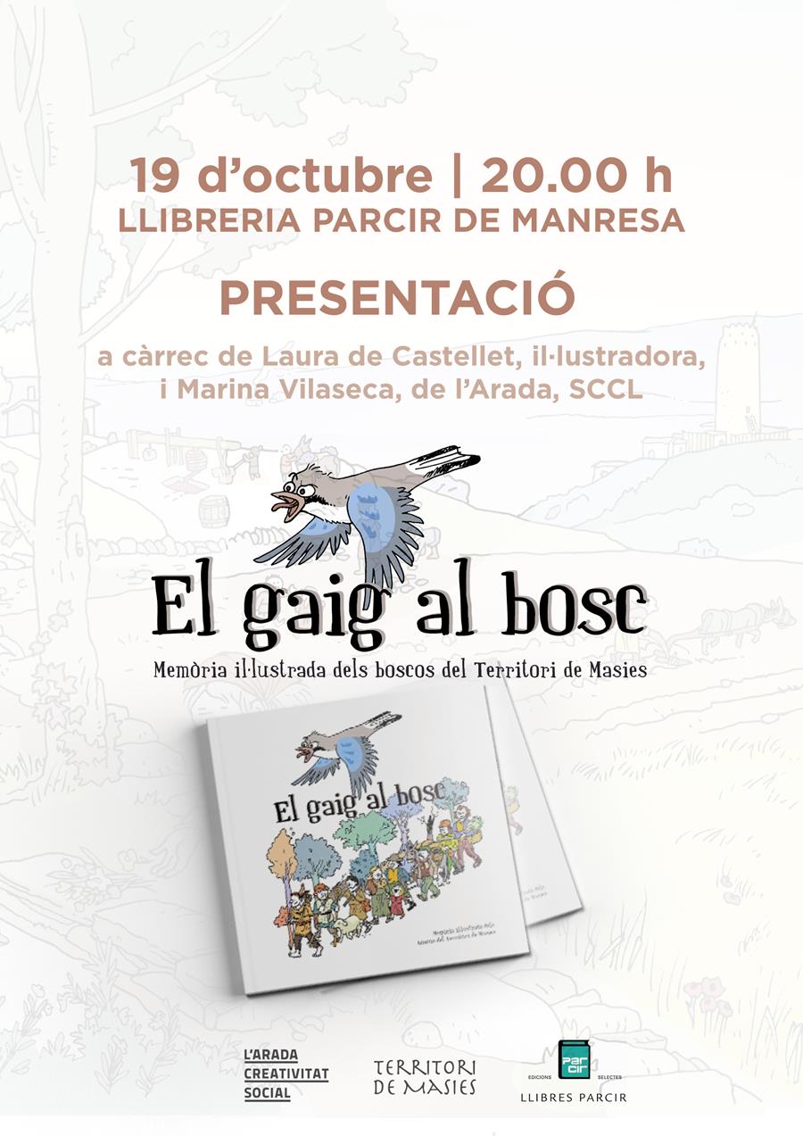 PRESENTACIÓ DE "AL GAIG AL BOSC", DE LAURA CASTELLET - Llibres Parcir | Llibreria Parcir | Llibreria online de Manresa | Comprar llibres en català i castellà online