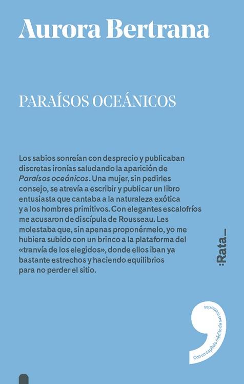 PARAíSOS OCEáNICOS | 9788416738328 | AURORA BERTRANA | Llibres Parcir | Llibreria Parcir | Llibreria online de Manresa | Comprar llibres en català i castellà online