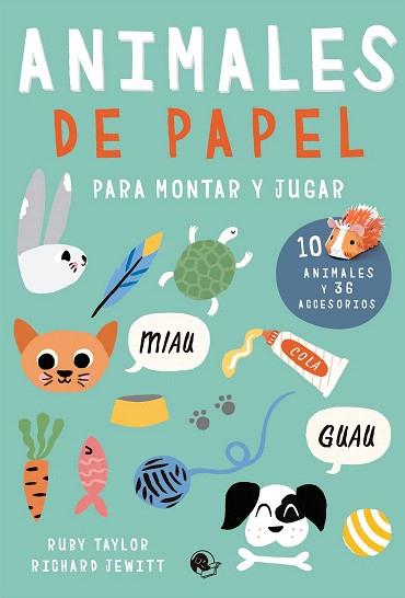 ANIMALES DE PAPEL.PARA MONTAR Y JUGAR | 9788494374647 | JEWITT, RICHARD | Llibres Parcir | Librería Parcir | Librería online de Manresa | Comprar libros en catalán y castellano online