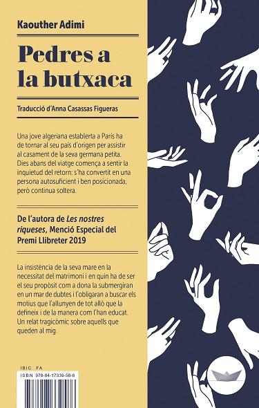 PEDRES A LA BUTXACA | 9788417339586 | ADIMI, KAOUTHER | Llibres Parcir | Librería Parcir | Librería online de Manresa | Comprar libros en catalán y castellano online