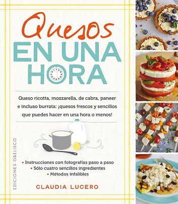 QUESOS EN UNA HORA | 9788491111061 | LUCERO, CLAUDIA | Llibres Parcir | Librería Parcir | Librería online de Manresa | Comprar libros en catalán y castellano online