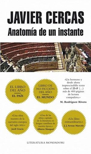 ANATOMIA DE UN INSTANTE tapa blanda | 9788439723127 | CERCAS JAVIER | Llibres Parcir | Llibreria Parcir | Llibreria online de Manresa | Comprar llibres en català i castellà online