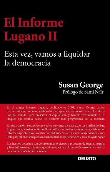 El Informe Lugano II | 9788423413447 | Susan George | Llibres Parcir | Llibreria Parcir | Llibreria online de Manresa | Comprar llibres en català i castellà online