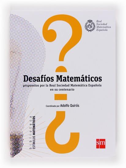 BEM.DESAFIOS MATEMATICOS | 9788467557787 | REAL SOCIEDAD DE MATEMÁTIC | Llibres Parcir | Librería Parcir | Librería online de Manresa | Comprar libros en catalán y castellano online