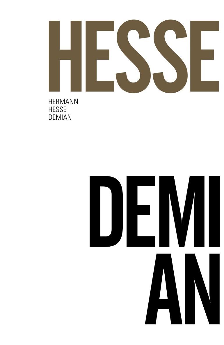 DEMIAN | 9788491043638 | HESSE, HERMANN | Llibres Parcir | Librería Parcir | Librería online de Manresa | Comprar libros en catalán y castellano online