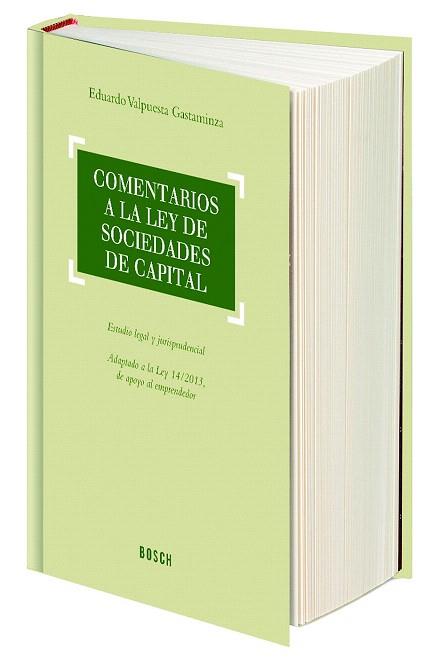 COMENTARIOS A LA LEY DE SOCIEDADES DE CAPITAL | 9788497907286 | VALPUESTA, EDUARDO | Llibres Parcir | Llibreria Parcir | Llibreria online de Manresa | Comprar llibres en català i castellà online