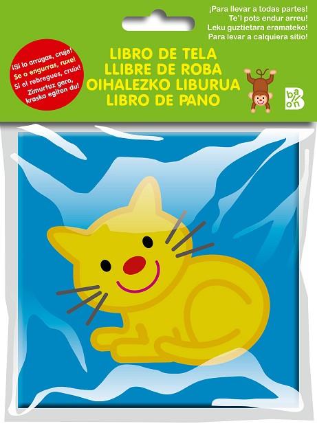 LIBRO DE TELA - GATO | 9789403226583 | BALLON | Llibres Parcir | Librería Parcir | Librería online de Manresa | Comprar libros en catalán y castellano online