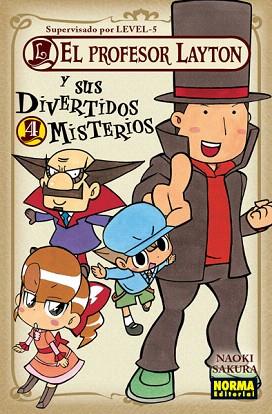 EL PROFESOR LAYTON Y SUS DIVERTIDOS MISTERIOS 4 (MANGA) | 9788467914511 | SAKURA, NAOKI | Llibres Parcir | Librería Parcir | Librería online de Manresa | Comprar libros en catalán y castellano online