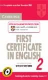 FIRST CERTIFICATE ENGLISH 2 WITHOUT ANSWERS | 9780521714532 | CAMBRIDGE | Llibres Parcir | Librería Parcir | Librería online de Manresa | Comprar libros en catalán y castellano online