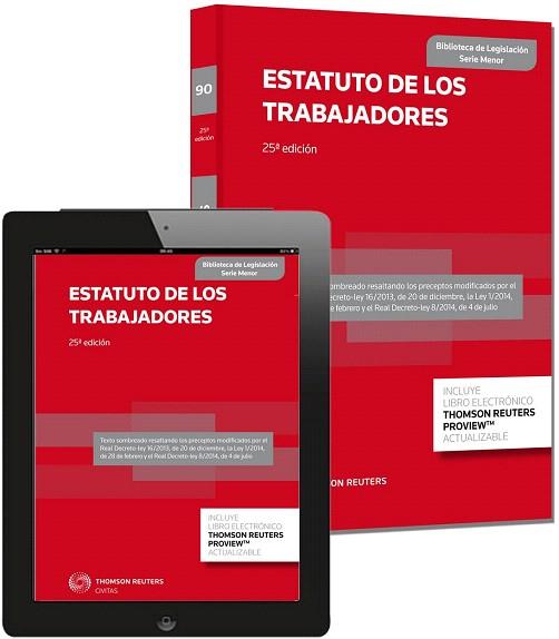 ESTATUTO DE LOS TRABAJADORES (PAPEL + E-BOOK) | 9788447047178 | CIVITAS, DEPARTAMENTO DE REDACCIÓN | Llibres Parcir | Librería Parcir | Librería online de Manresa | Comprar libros en catalán y castellano online