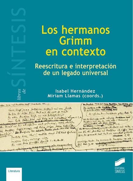 LOS HEMANOS GRIMM EN CONTEXTO | 9788499588445 | HERNANDEZ GONZÁLEZ, ISABEL / LLAMAS UBIETO, MIRIAM | Llibres Parcir | Librería Parcir | Librería online de Manresa | Comprar libros en catalán y castellano online