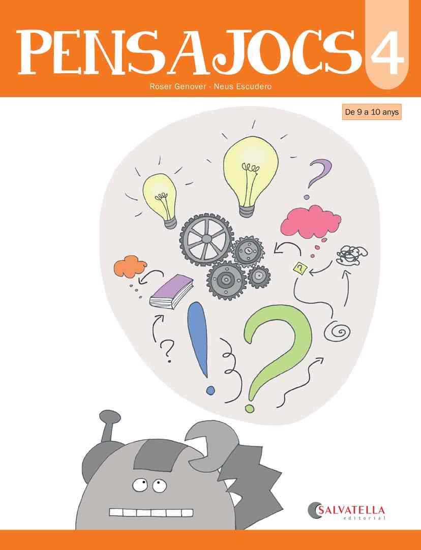 PENSAJOCS 4 | 9788417091569 | ESCUDERO ANGLÈS, NEUS/GENOVER HUGUET, ROSER | Llibres Parcir | Librería Parcir | Librería online de Manresa | Comprar libros en catalán y castellano online