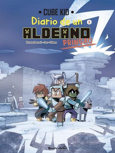 MINECRAFT. DIARIO DE UN ALDEANO PRINGAO. CÓMIC 5 | 9788408271826 | CUBE KID | Llibres Parcir | Librería Parcir | Librería online de Manresa | Comprar libros en catalán y castellano online