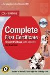 COMPLETE FIRST CERTIFICATE STUDENT'S BOOK + CD | 9780521698252 | VV.AA. | Llibres Parcir | Librería Parcir | Librería online de Manresa | Comprar libros en catalán y castellano online