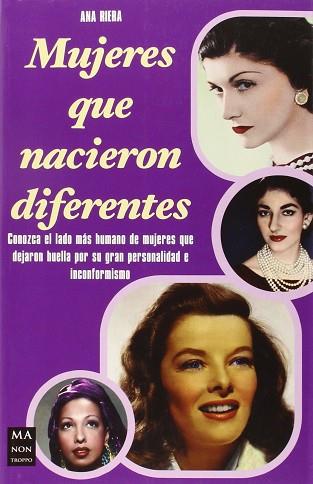 MUJERES QUE NACIERON DIFERENTES | 9788415256755 | ANA RIERA | Llibres Parcir | Llibreria Parcir | Llibreria online de Manresa | Comprar llibres en català i castellà online