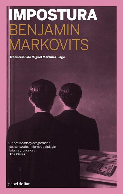 IMPOSTURA | 9788493667863 | MARKOVITS BEJAMIN | Llibres Parcir | Librería Parcir | Librería online de Manresa | Comprar libros en catalán y castellano online