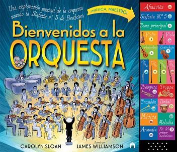 BIENVENIDOS A LA ORQUESTA. UNA EXPLORACIÓN MUSICAL DE LA ORQUESTA USANDO LA SINF | 9791259578662 | SLOAN, CAROLYN/WILLIAMSON, JAMES | Llibres Parcir | Llibreria Parcir | Llibreria online de Manresa | Comprar llibres en català i castellà online