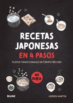 RECETAS JAPONESAS EN 4 PASOS | 9788410268616 | MARTIN, ADRIEN | Llibres Parcir | Librería Parcir | Librería online de Manresa | Comprar libros en catalán y castellano online