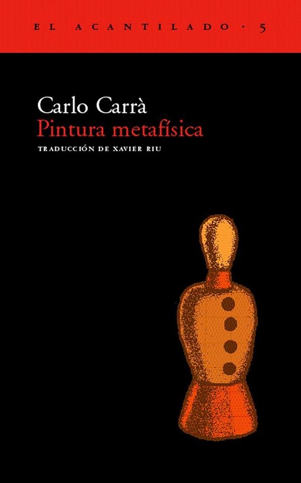 PINTURA ME4TAFISICA | 9788493065737 | CARRA | Llibres Parcir | Librería Parcir | Librería online de Manresa | Comprar libros en catalán y castellano online