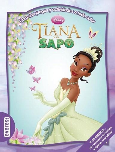 TIANA Y EL SAPO juegos actividades + marcad lect recortable | 9788444163406 | DISNEY PRINCESA | Llibres Parcir | Librería Parcir | Librería online de Manresa | Comprar libros en catalán y castellano online