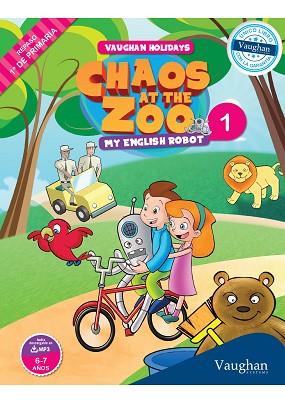 VAUGHAN HOLIDAYS 1º DE PRIMARIA. CHAOS AT THE ZOO. MY ENGLISH ROBOT | 9788415978824 | SANABRIA, VICTOR/NOWICKI, JULIA | Llibres Parcir | Llibreria Parcir | Llibreria online de Manresa | Comprar llibres en català i castellà online