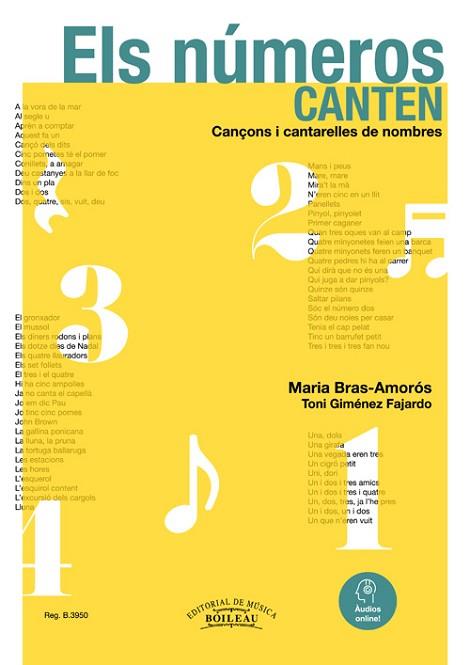 ELS NúMEROS CANTEN | 9788417199074 | BRAS AMORóS, MARIA/GIMéNEZ FAJARDO, TONI | Llibres Parcir | Librería Parcir | Librería online de Manresa | Comprar libros en catalán y castellano online