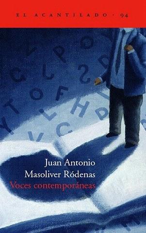 VOCES CONTEMPORANEAS | 9788496136632 | MASOLIVER RODENAS | Llibres Parcir | Librería Parcir | Librería online de Manresa | Comprar libros en catalán y castellano online