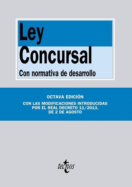 LEY CONCURSAL | 9788430961689 | EDITORIAL TECNOS | Llibres Parcir | Llibreria Parcir | Llibreria online de Manresa | Comprar llibres en català i castellà online