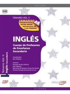 CUERPO DE PROFESORES DE ENSEñANZA SECUNDARIA. INGLéS. TEMARIO VOL. II. | 9788468131115 | AA.VV | Llibres Parcir | Librería Parcir | Librería online de Manresa | Comprar libros en catalán y castellano online
