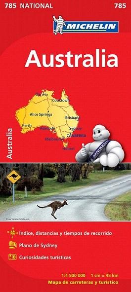 Mapa 785  National Australia | 9782067174122 | Varios autores | Llibres Parcir | Llibreria Parcir | Llibreria online de Manresa | Comprar llibres en català i castellà online