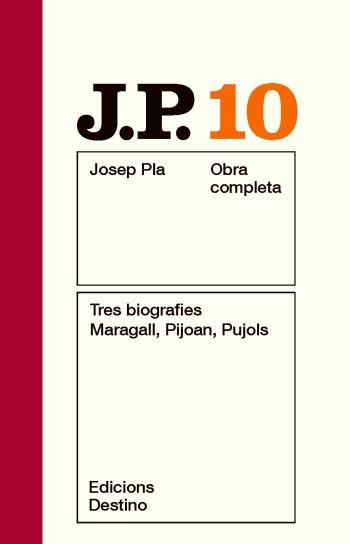 OC 10 TRES BIOGRAFIES MARAGALL PIJOAN PUJOLS | 9788497101509 | PLA | Llibres Parcir | Llibreria Parcir | Llibreria online de Manresa | Comprar llibres en català i castellà online