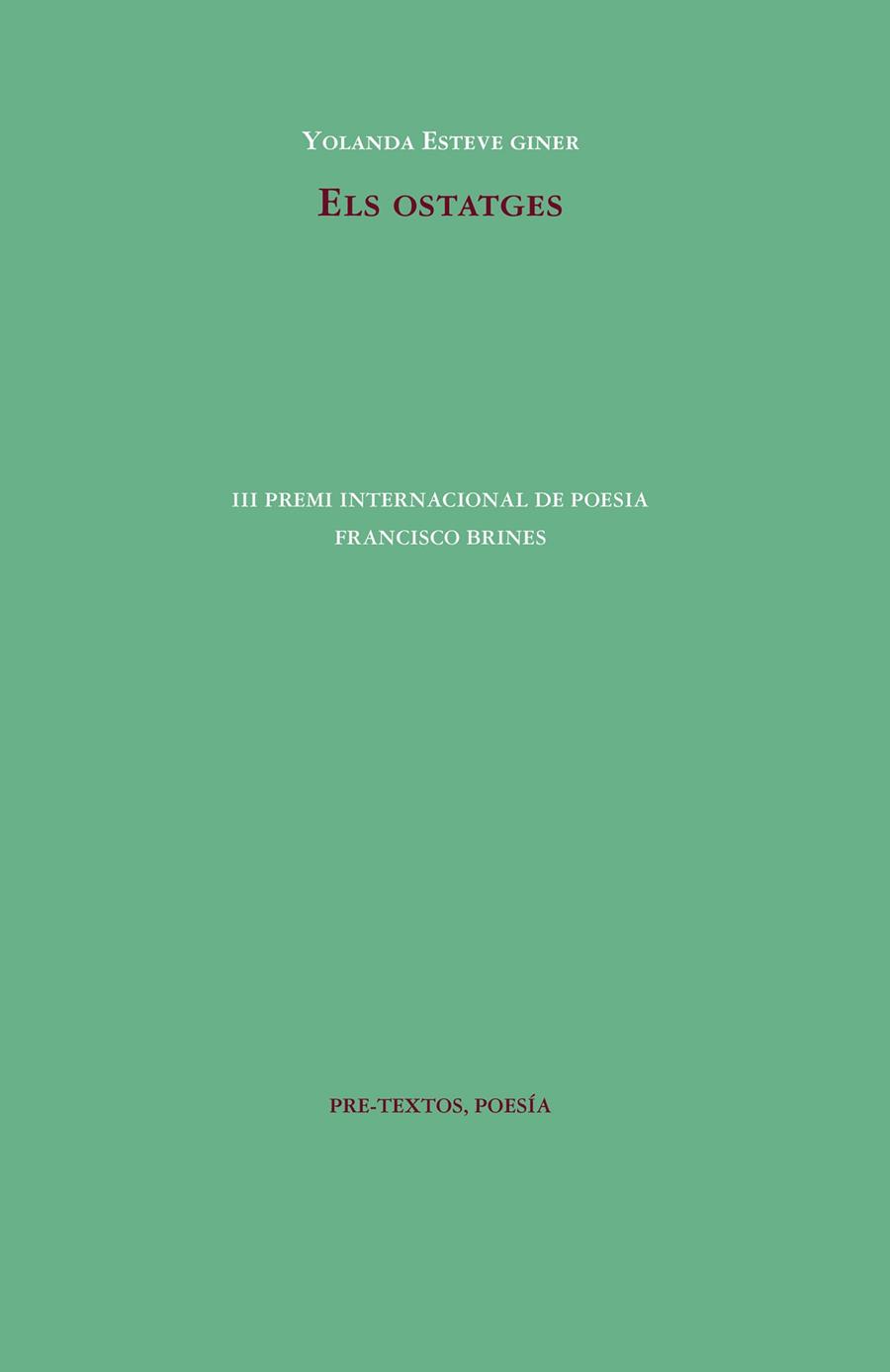 ELS OSTATGES | 9788419633590 | ESTEVE GINER, YOLANDA | Llibres Parcir | Librería Parcir | Librería online de Manresa | Comprar libros en catalán y castellano online