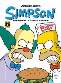 MAGOS DEL HUMOR . SIMPSON 41 : BARRIENDO LA COMIDA BASURA | 9788466654401 | AUTORES BONGO COMICS | Llibres Parcir | Librería Parcir | Librería online de Manresa | Comprar libros en catalán y castellano online