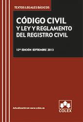 CODIGO CIVIL Y LEY Y REGLAMENTO DEL REGISTRO CIVIL | 9788483423790 | VVAA | Llibres Parcir | Librería Parcir | Librería online de Manresa | Comprar libros en catalán y castellano online
