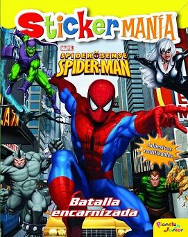 SPIDERMAN. STICKERMANIA 1 | 9788408109440 | MARVEL ENTERTAINMENT | Llibres Parcir | Librería Parcir | Librería online de Manresa | Comprar libros en catalán y castellano online