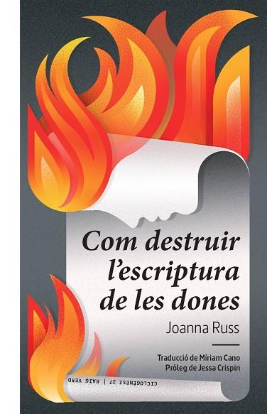 COM DESTRUIR L'ESCRIPTURA DE LES DONES | 9788419206930 | RUSS, JOANNA | Llibres Parcir | Librería Parcir | Librería online de Manresa | Comprar libros en catalán y castellano online