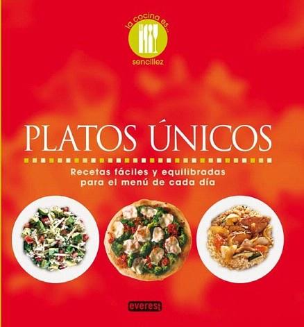 PLATOS UNICOS | 9788444120683 | Llibres Parcir | Llibreria Parcir | Llibreria online de Manresa | Comprar llibres en català i castellà online