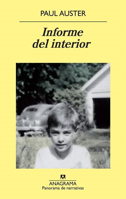INFORME DEL INTERIOR | 9788433978783 | AUSTER, PAUL | Llibres Parcir | Llibreria Parcir | Llibreria online de Manresa | Comprar llibres en català i castellà online