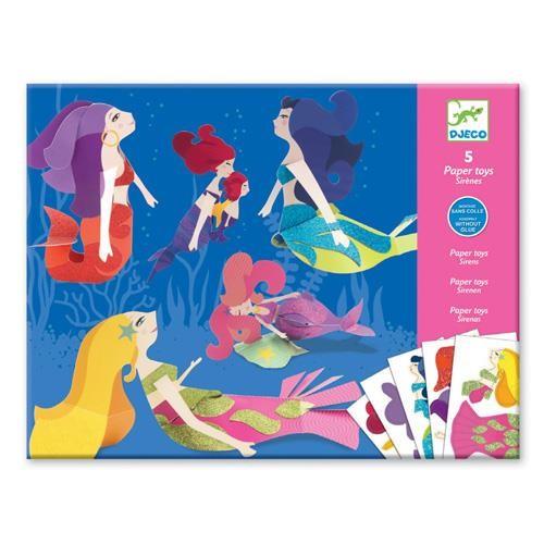 PAPER TOYS : SIRENAS DE PAPEL | 3070900097032 | Llibres Parcir | Librería Parcir | Librería online de Manresa | Comprar libros en catalán y castellano online