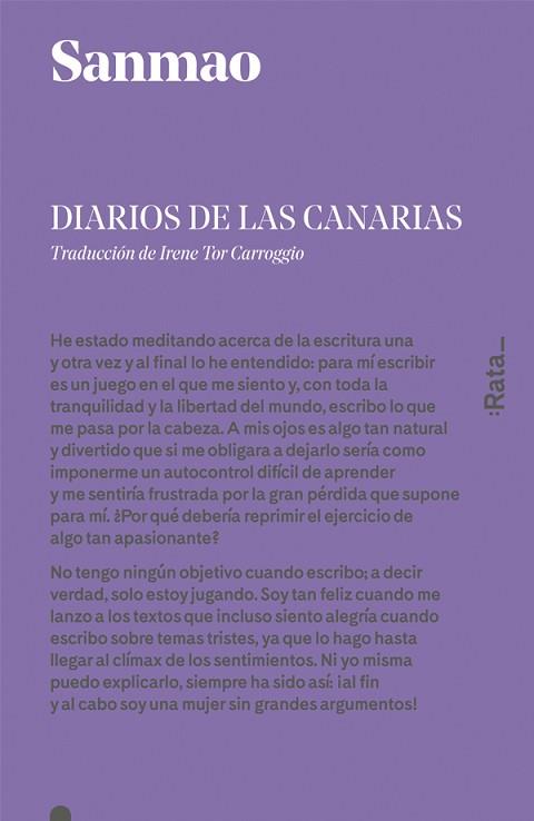DIARIOS DE LAS CANARIAS | 9788416738090 | SANMAO | Llibres Parcir | Librería Parcir | Librería online de Manresa | Comprar libros en catalán y castellano online