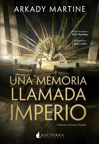 UNA MEMORIA LLAMADA IMPERIO | 9788419680648 | MARTINE, ARKADY | Llibres Parcir | Librería Parcir | Librería online de Manresa | Comprar libros en catalán y castellano online