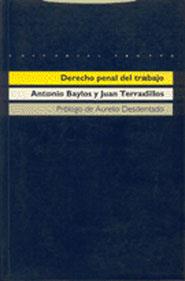 DCHO PENAL TRABAJO | 9788481642056 | BAYLOS | Llibres Parcir | Librería Parcir | Librería online de Manresa | Comprar libros en catalán y castellano online