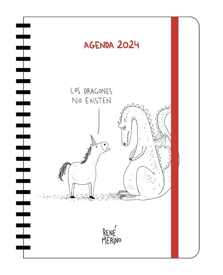 AGENDA ANUAL SEMANAL 2024 RENÉ MERINO | 9788418195952 | MERINO, RENÉ | Llibres Parcir | Llibreria Parcir | Llibreria online de Manresa | Comprar llibres en català i castellà online