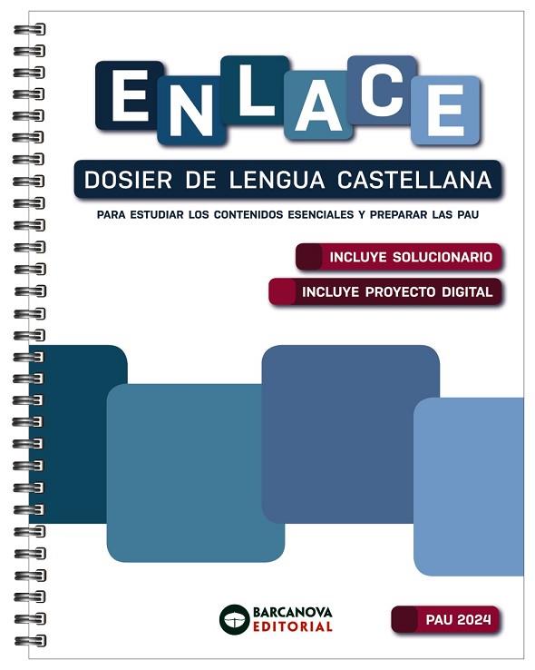 ENLACE. DOSIER DE LENGUA CASTELLANA. BACHILLERATO 2024 | 9788448961824 | CÁNOVAS, GERMÁN | Llibres Parcir | Librería Parcir | Librería online de Manresa | Comprar libros en catalán y castellano online