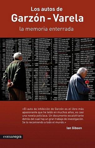 LOS AUTOS DE GARZON VARELA LA MEMORIA ENTERRADA | 9788493751982 | GIBSON IAN | Llibres Parcir | Llibreria Parcir | Llibreria online de Manresa | Comprar llibres en català i castellà online